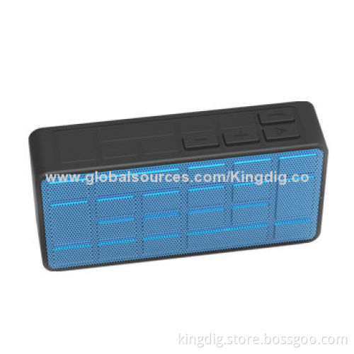 NFC Bluetooth Speaker for iPad/iPhone and Mobile Phones with 10 to 30m Working Range